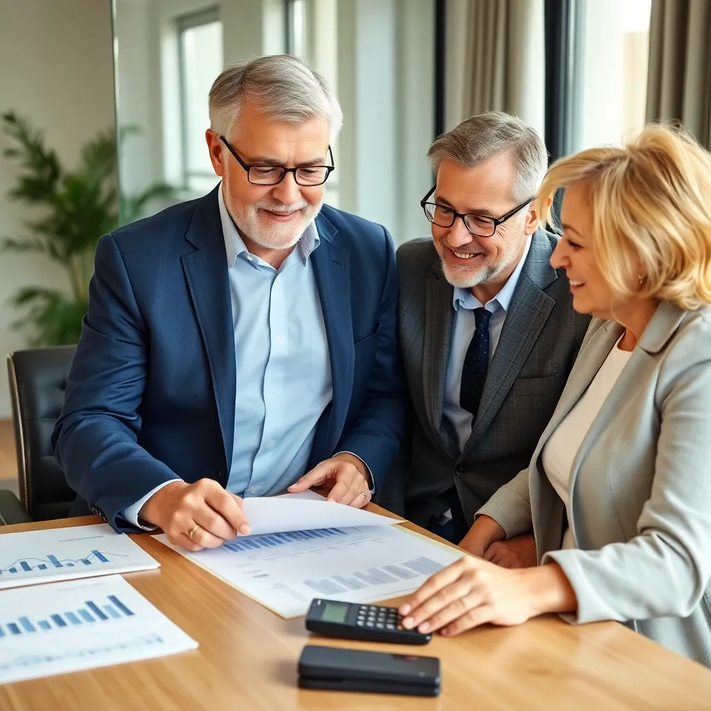 Persoon die belastingaangifte doet op laptop